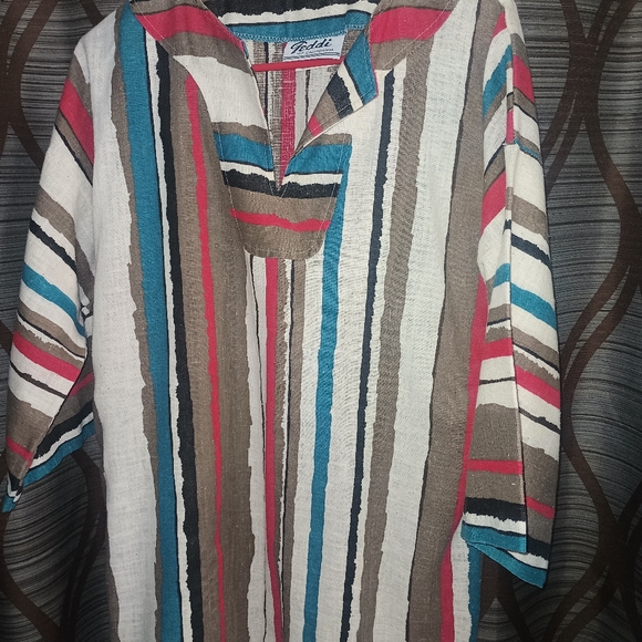 Teddy of California men's or women's striped shirts size 14. - Picture 4 of 4